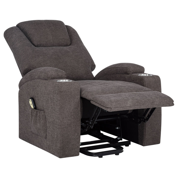 Louie Power Lift Massage Recliner - De Avenue Furniture