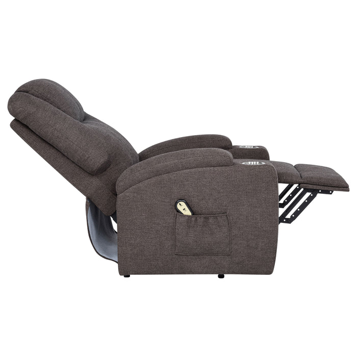 Louie Power Lift Massage Recliner - De Avenue Furniture