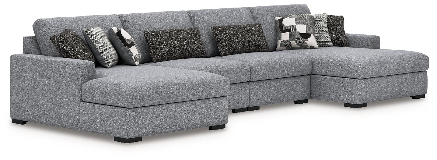Bealton Sectional with Double Chaise - De Avenue Furniture