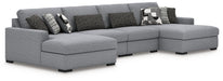 Bealton Sectional with Double Chaise - De Avenue Furniture