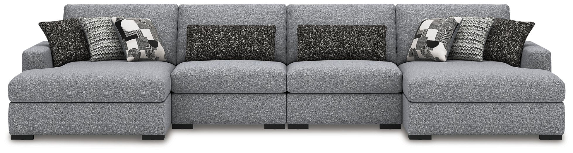 Bealton Sectional with Double Chaise - De Avenue Furniture