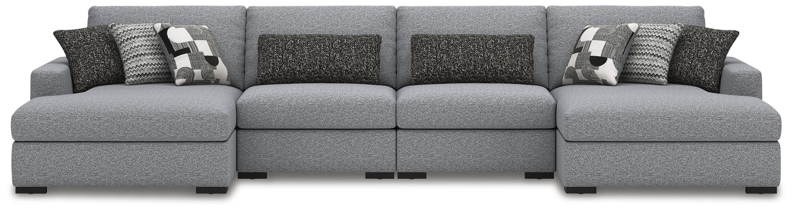 Bealton Sectional with Double Chaise - De Avenue Furniture