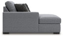 Bealton Sectional with Double Chaise - De Avenue Furniture