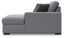 Bealton Sectional with Double Chaise - De Avenue Furniture