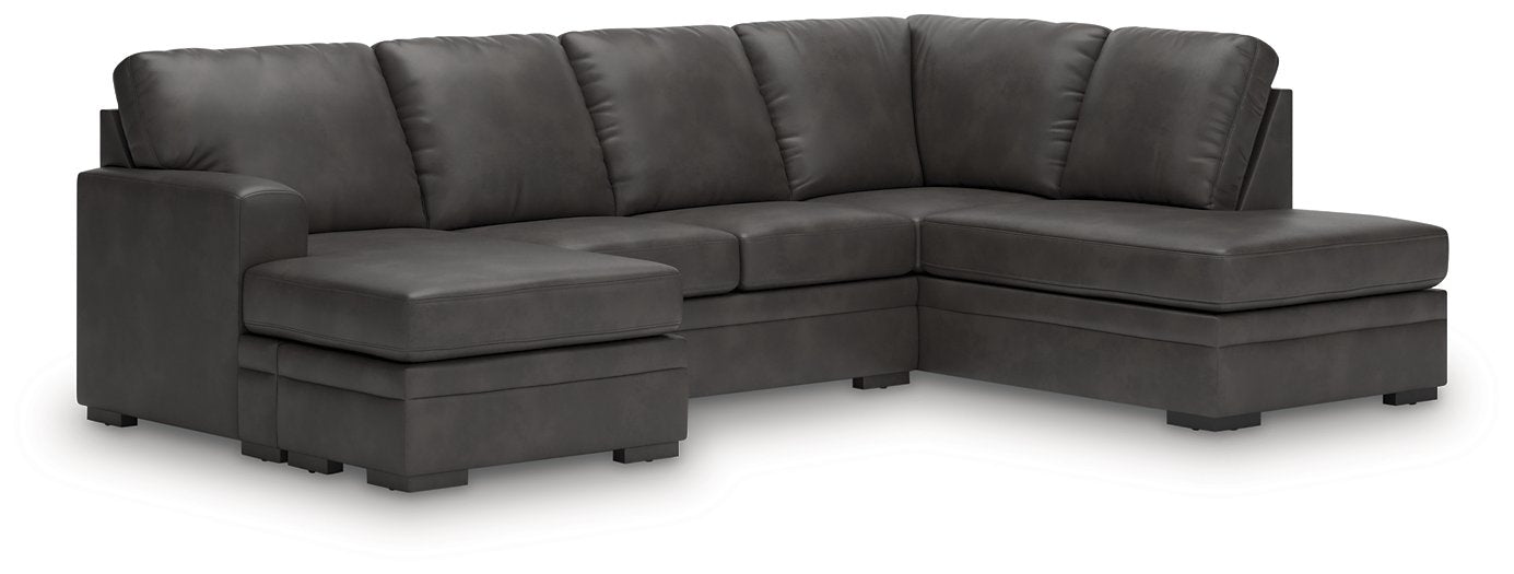 Lofton-Pike Sectional with Chaise - De Avenue Furniture
