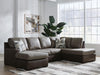 Castille Way Sleeper Sectional with Chaise - De Avenue Furniture