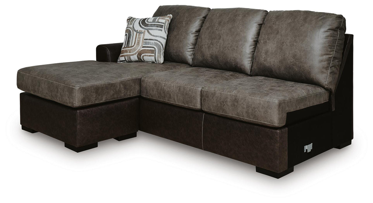Castille Way Sectional with Chaise - De Avenue Furniture