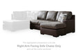 Castille Way Sectional with Chaise - De Avenue Furniture