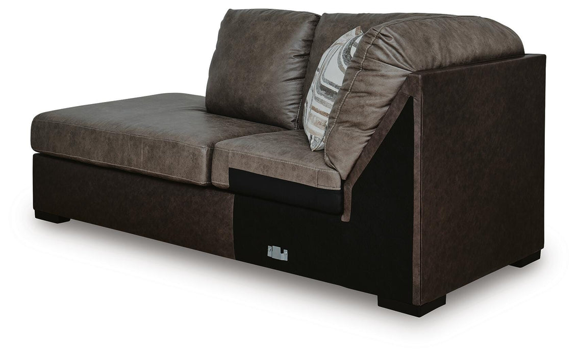Castille Way Sectional with Chaise - De Avenue Furniture