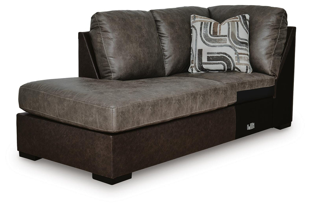 Castille Way Sleeper Sectional with Chaise - De Avenue Furniture