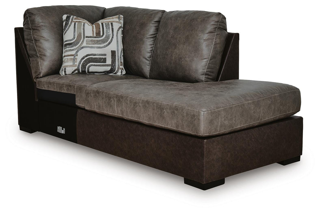 Castille Way Sleeper Sectional with Chaise - De Avenue Furniture
