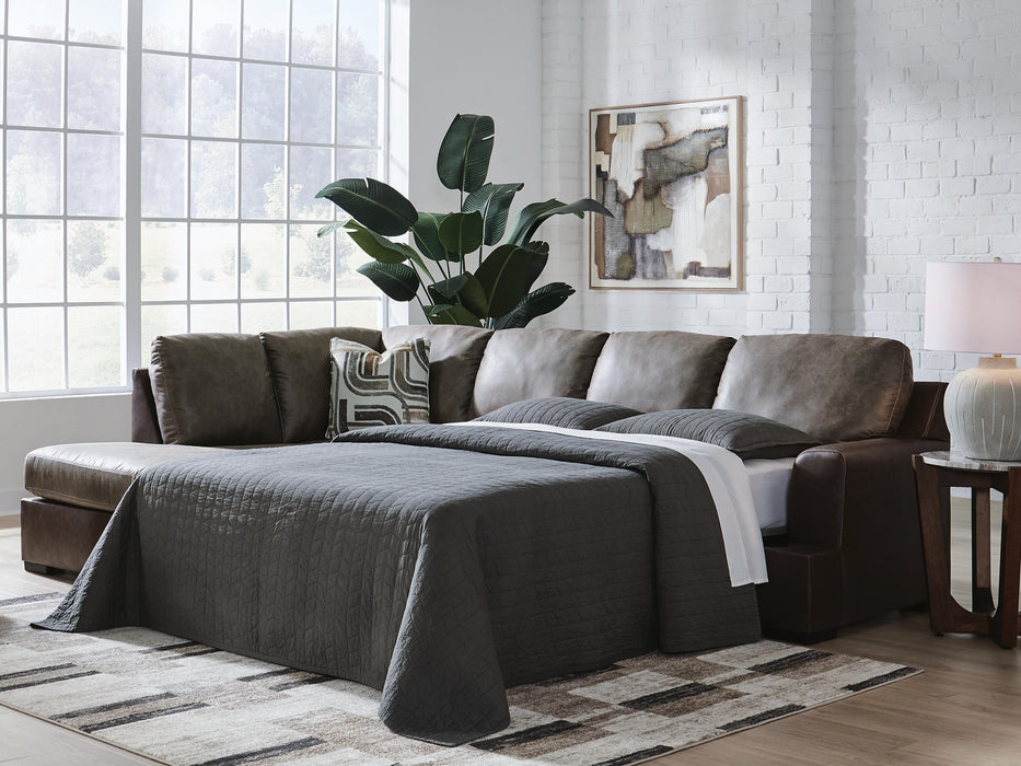 Castille Way Sleeper Sectional with Chaise - De Avenue Furniture