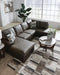 Castille Way Sleeper Sectional with Chaise - De Avenue Furniture