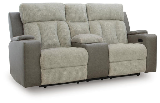 WhipLash Power Reclining Loveseat with Console - De Avenue Furniture