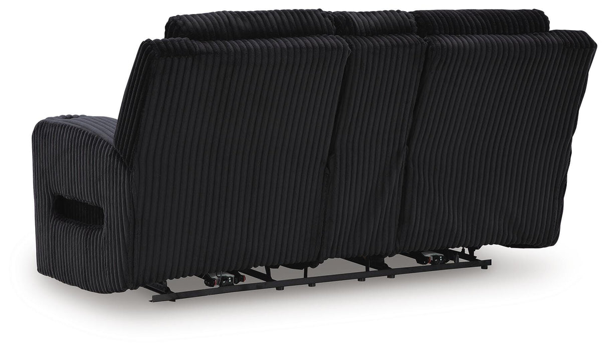 Forest Lake Power Reclining Loveseat with Console - De Avenue Furniture