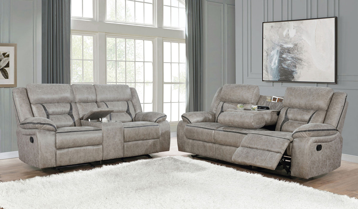 Greer Reclining Sofa Set - De Avenue Furniture