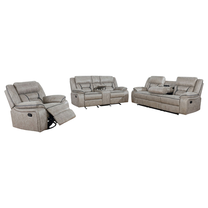 Greer Reclining Sofa Set - De Avenue Furniture