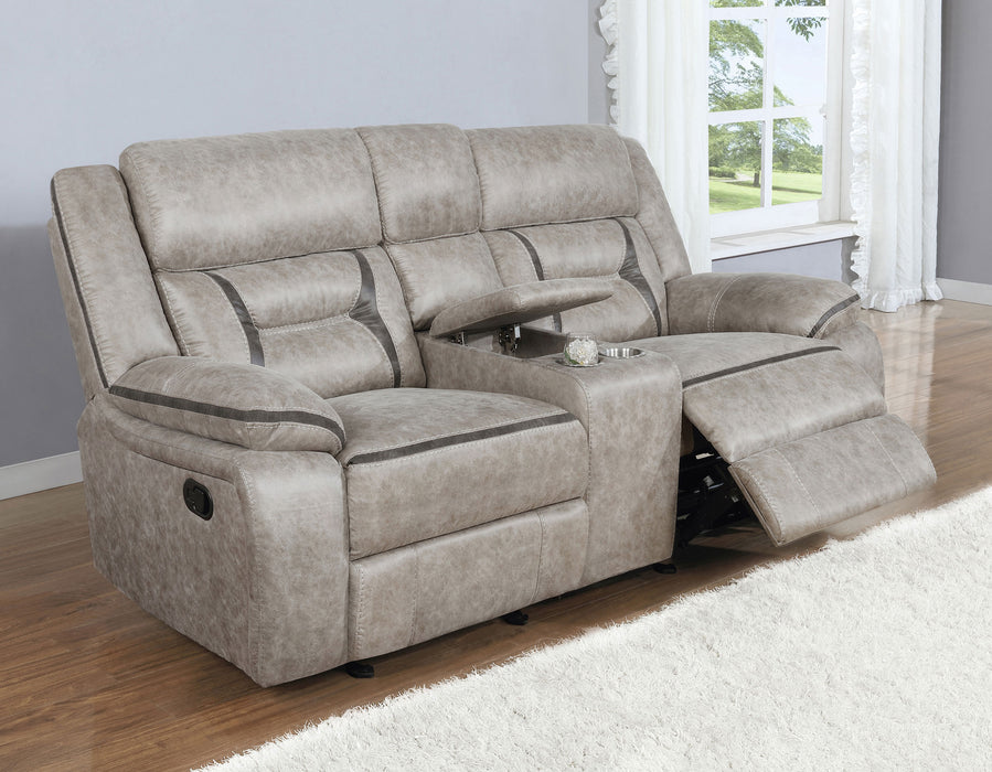 Greer Reclining Glider Loveseat - De Avenue Furniture