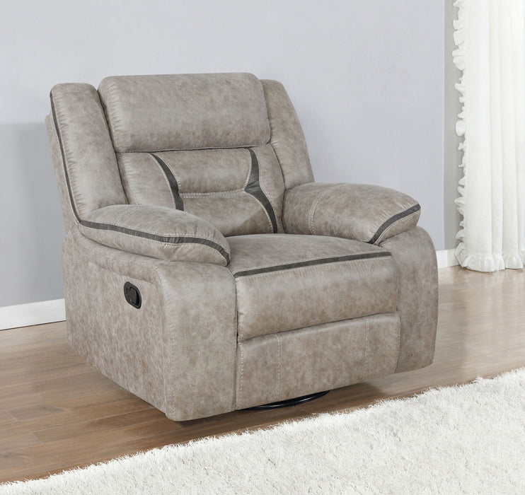 Greer Swivel Glider Recliner - De Avenue Furniture