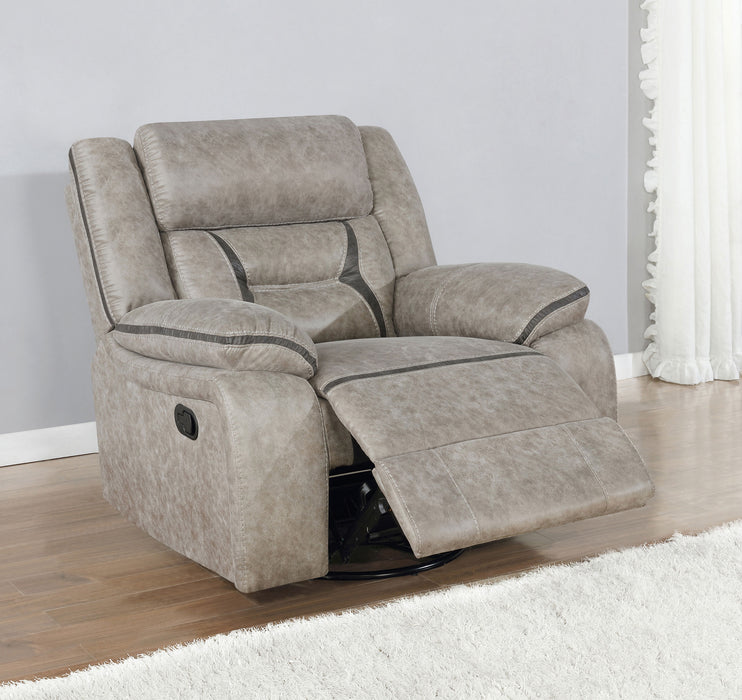 Greer Swivel Glider Recliner - De Avenue Furniture
