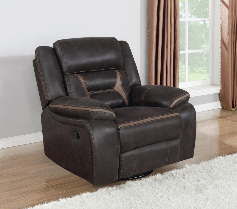 Greer Swivel Glider Recliner - De Avenue Furniture