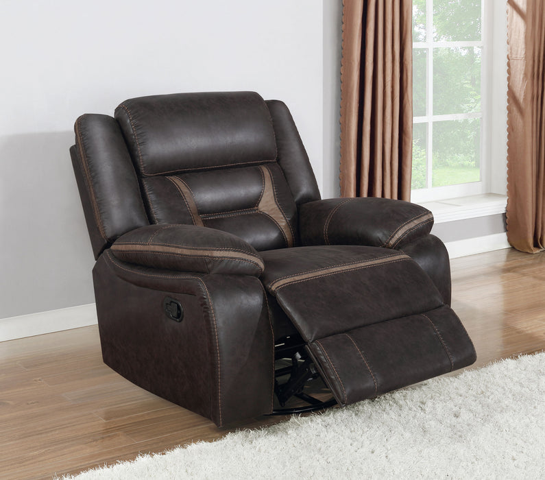 Greer Swivel Glider Recliner - De Avenue Furniture