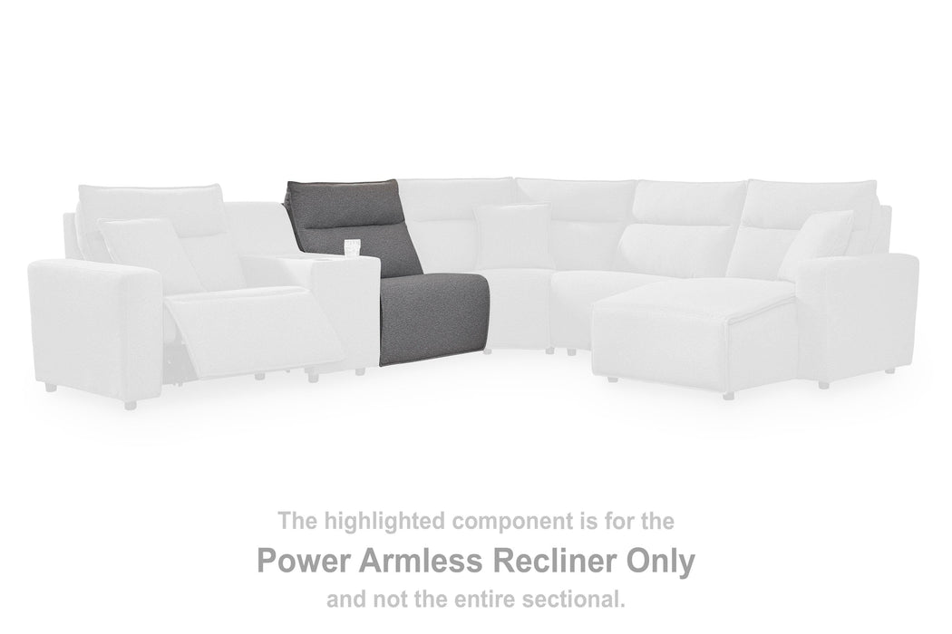 Modmax Reclining Sectional with Audio Console - De Avenue Furniture