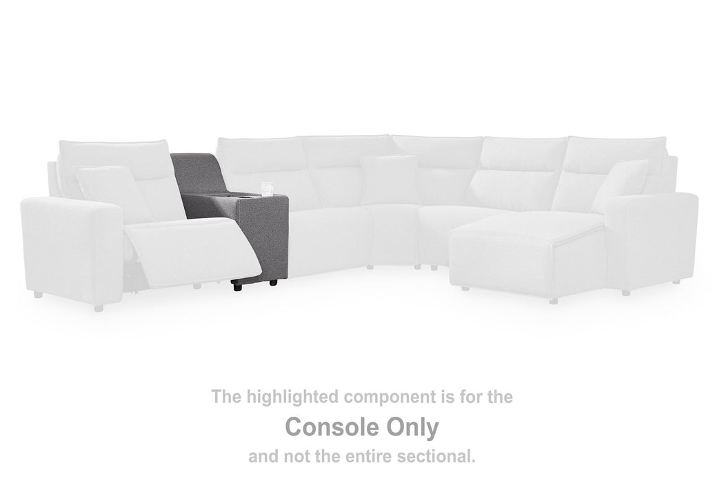 Modmax Reclining Sectional with Console - De Avenue Furniture