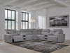Modmax Power Reclining Sectional with Chaise - De Avenue Furniture