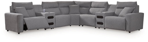 Modmax II Power Reclining Sectional with Audio Consoles - De Avenue Furniture