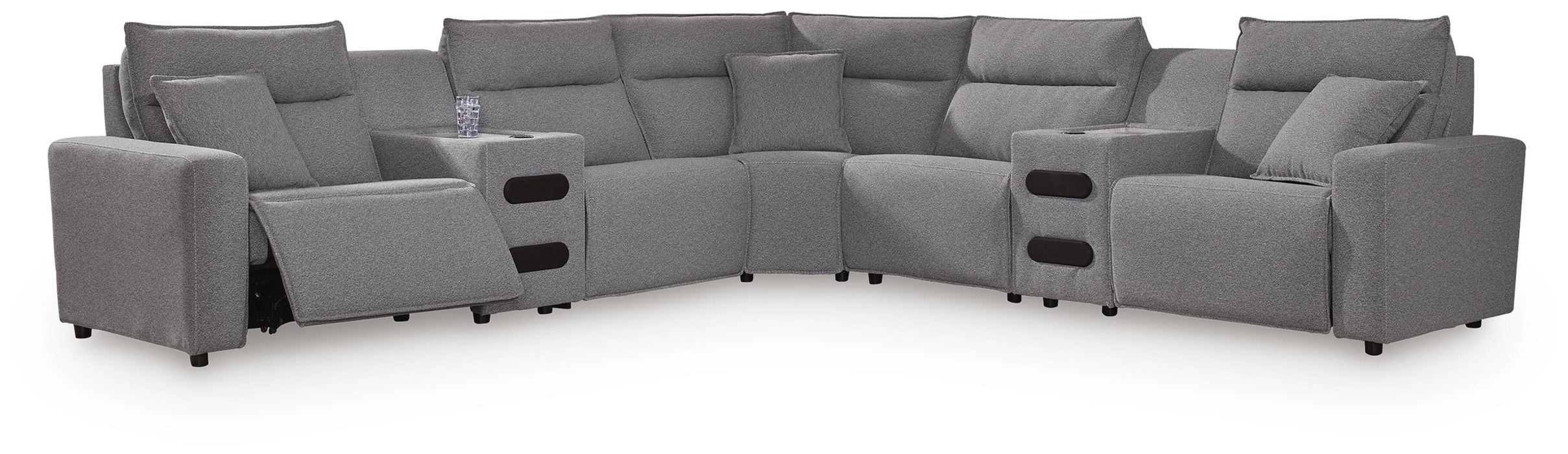 Modmax Power Reclining Sectional with Chaise - De Avenue Furniture