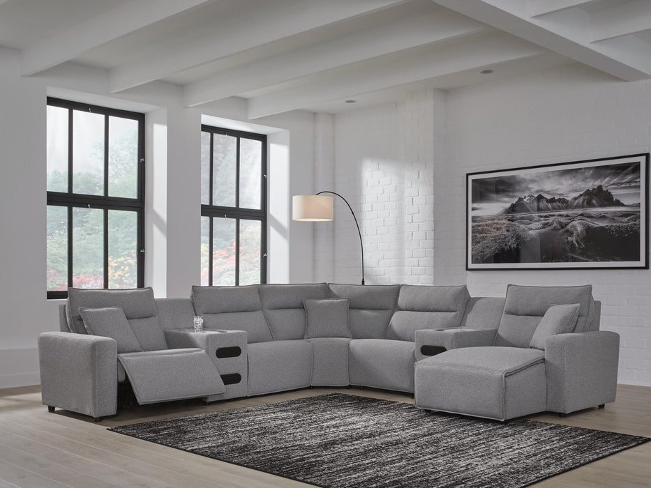 Modmax Power Reclining Sectional with Chaise - De Avenue Furniture