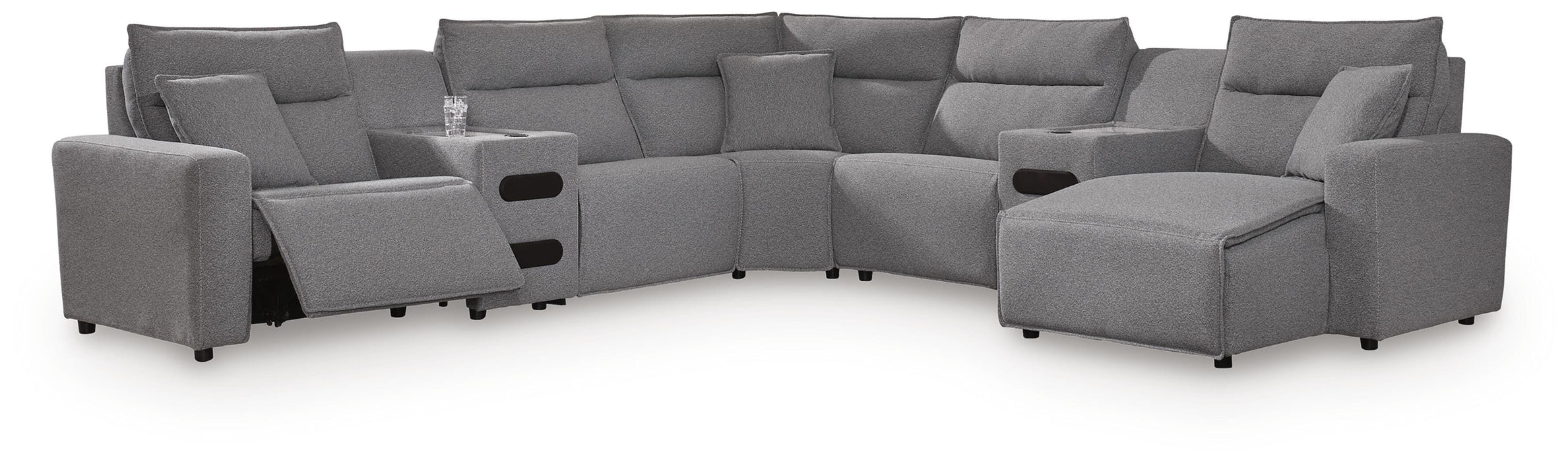 Modmax Power Reclining Sectional with Chaise - De Avenue Furniture
