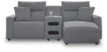 Modmax Power Reclining Sectional with Chaise - De Avenue Furniture