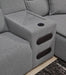 Modmax II Power Reclining Sectional with Audio Consoles - De Avenue Furniture
