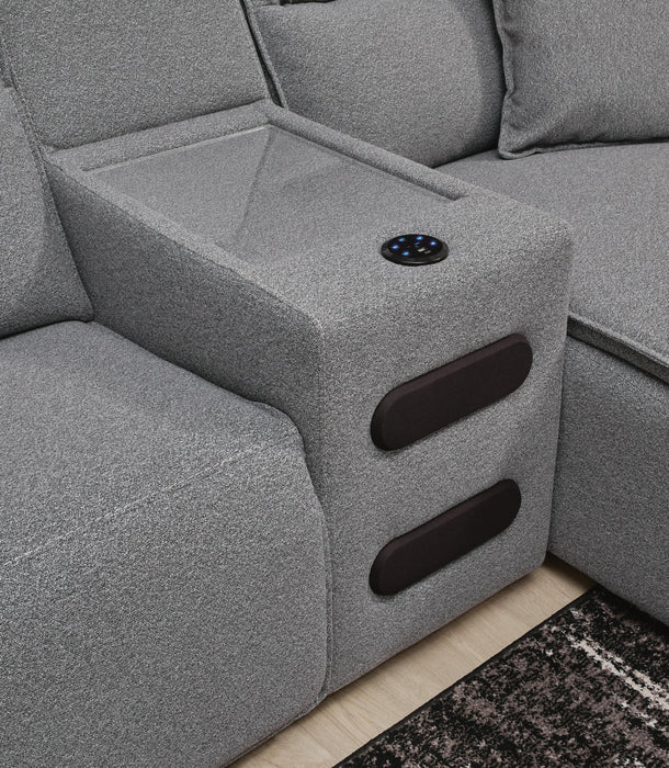 Modmax Power Reclining Sectional with Chaise - De Avenue Furniture