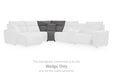 Modmax Reclining Sectional with Audio Console - De Avenue Furniture