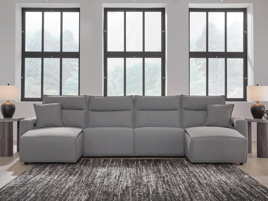 Modmax Power Reclining Sectional with Chaise - De Avenue Furniture