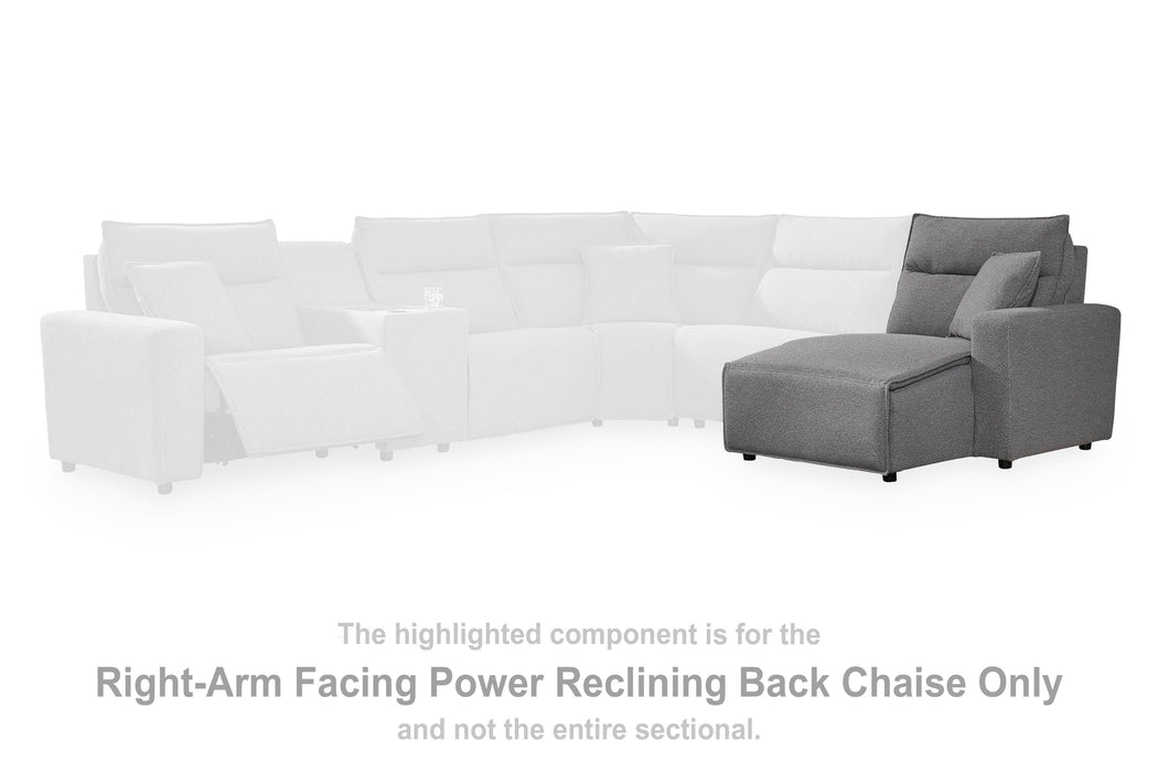 Modmax Power Reclining Sectional with Chaise - De Avenue Furniture
