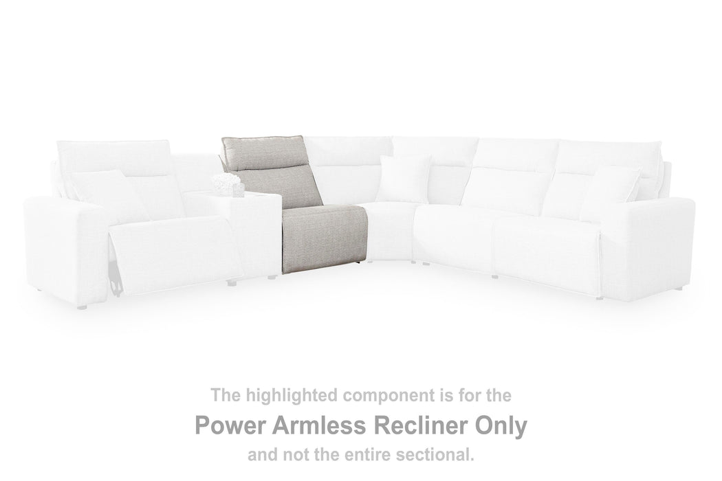 Modmax II Power Reclining Sectional with Audio Consoles - De Avenue Furniture