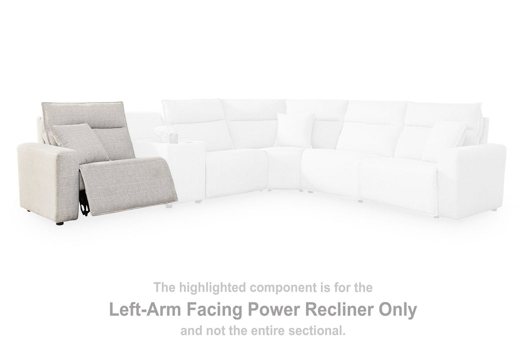 Modmax II Power Reclining Sectional with Audio Consoles - De Avenue Furniture