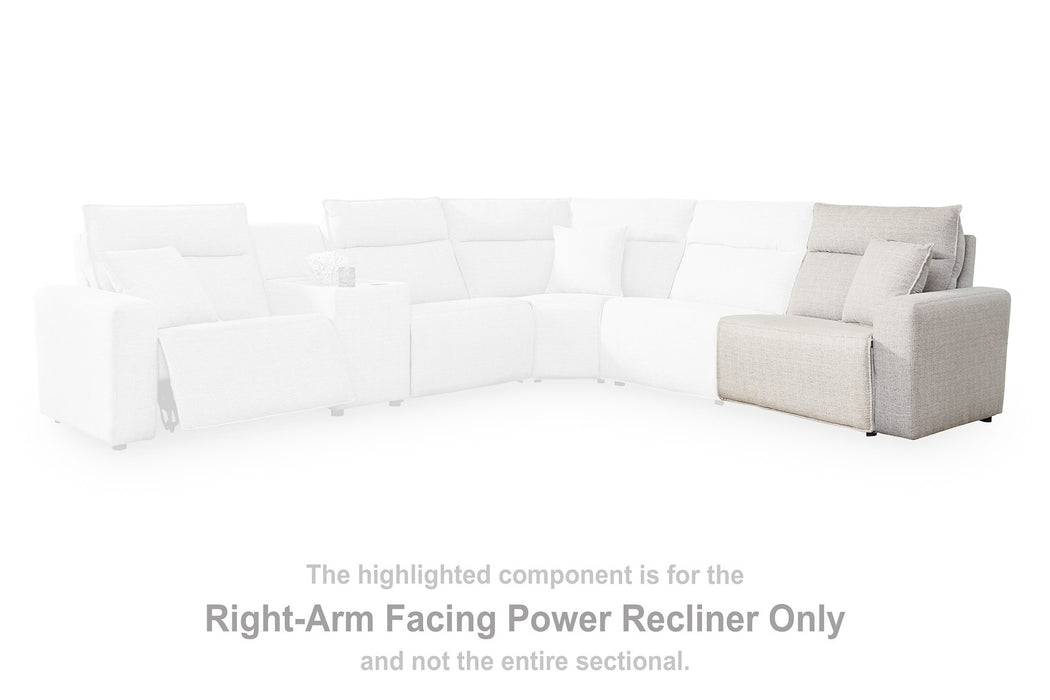 Modmax II Power Reclining Sectional with Audio Consoles - De Avenue Furniture