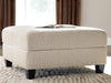 Steelwater Retreat Oversized Accent Ottoman - De Avenue Furniture