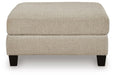 Steelwater Retreat Oversized Accent Ottoman - De Avenue Furniture