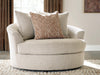 Steelwater Retreat Oversized Swivel Accent Chair - De Avenue Furniture