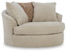 Steelwater Retreat Oversized Swivel Accent Chair - De Avenue Furniture