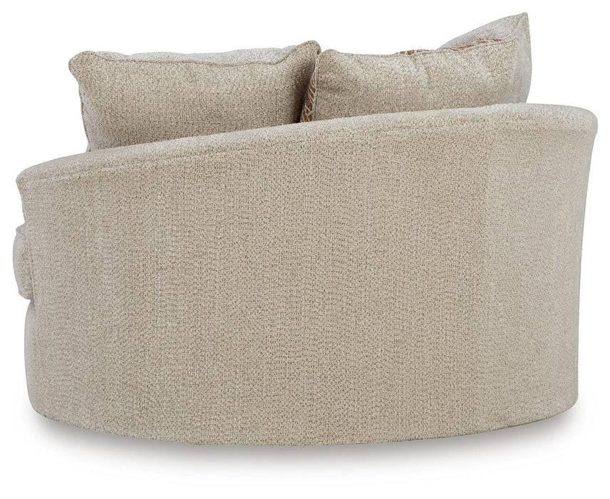 Steelwater Retreat Oversized Swivel Accent Chair - De Avenue Furniture