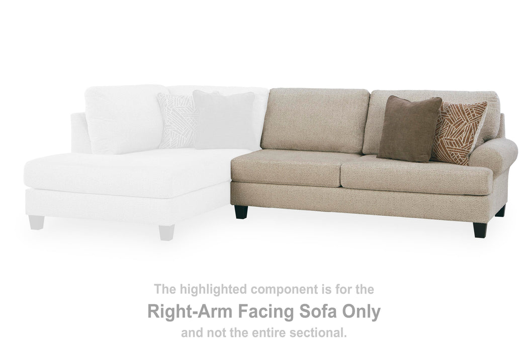 Steelwater Retreat Sectional with Chaise - De Avenue Furniture