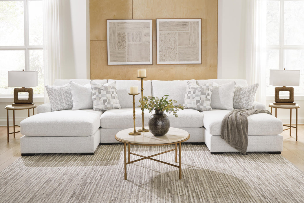 Misty-Lakes Double Chaise Sectional - De Avenue Furniture