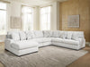 Misty-Lakes Sectional with Chaise - De Avenue Furniture